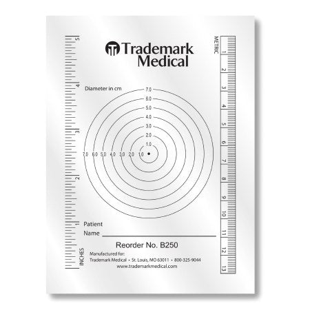 Measuring Guide Plastic Plastic 3-3/4 X 5-1/2 Inch