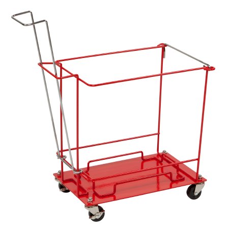 Sharps Container Floor Cart / Trolley SharpSafety„¢ Wheeled Non-Locking