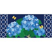 Sassafras Switch Mat Hydrangea Blossoms: Elegance at Your Doorstep
