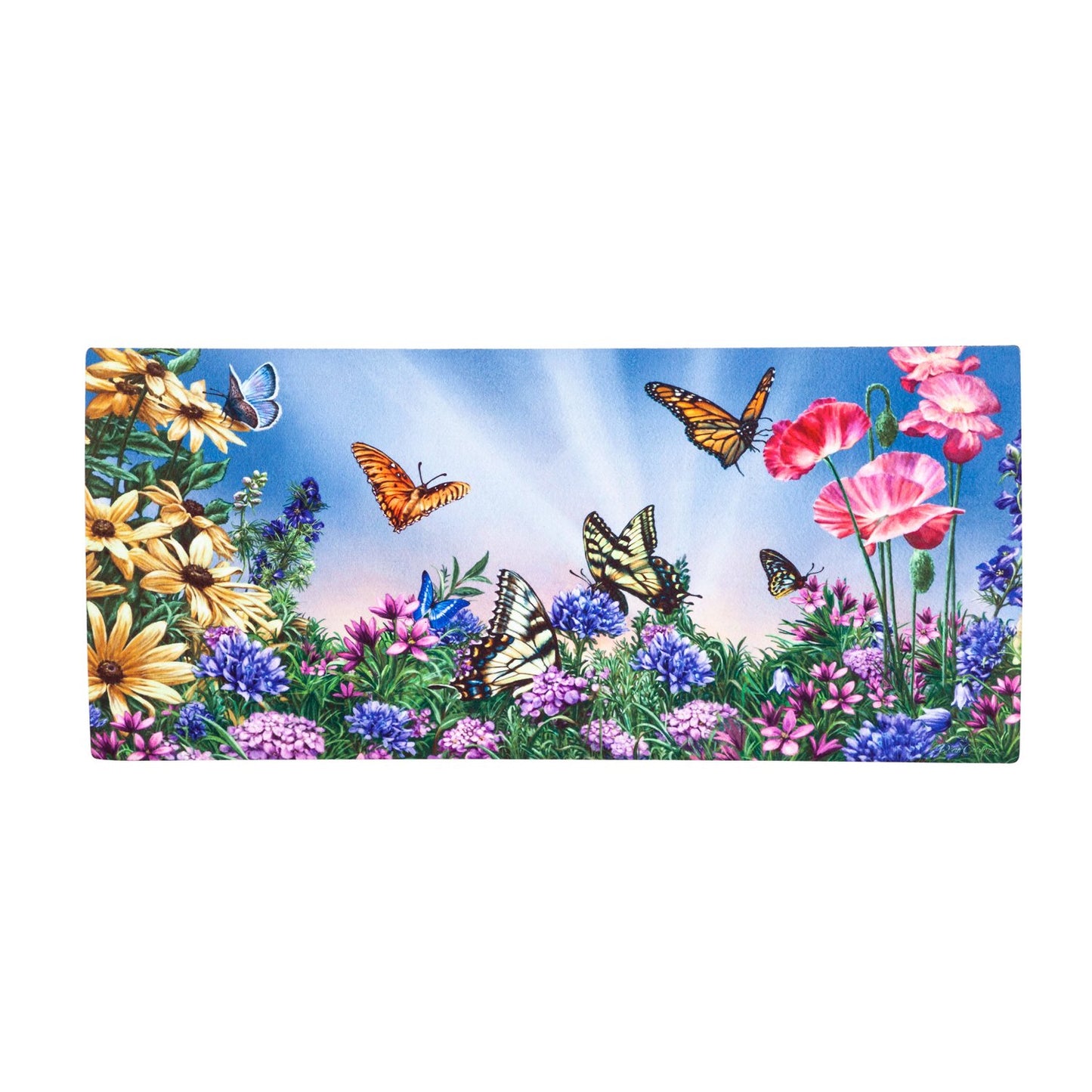 Vibrant Butterfly Garden Sassafras Switch Mat - Perfect Fit for Sassafras Bases