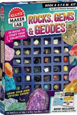 Maker Lab Rocks, Gems & Geodes Unleash the Wonders of Earth Science for Ages 8 & Up