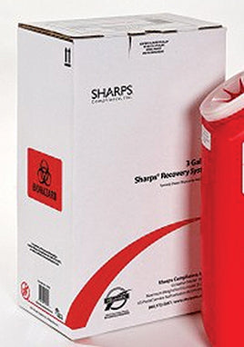 Mailback Sharps Container Sharps Recovery System„¢ 0.25 Gallon