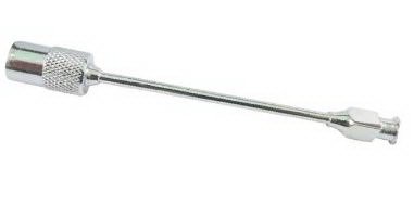 Needle Adapter Extender 3 Inch, Stainless Steel, Disposable