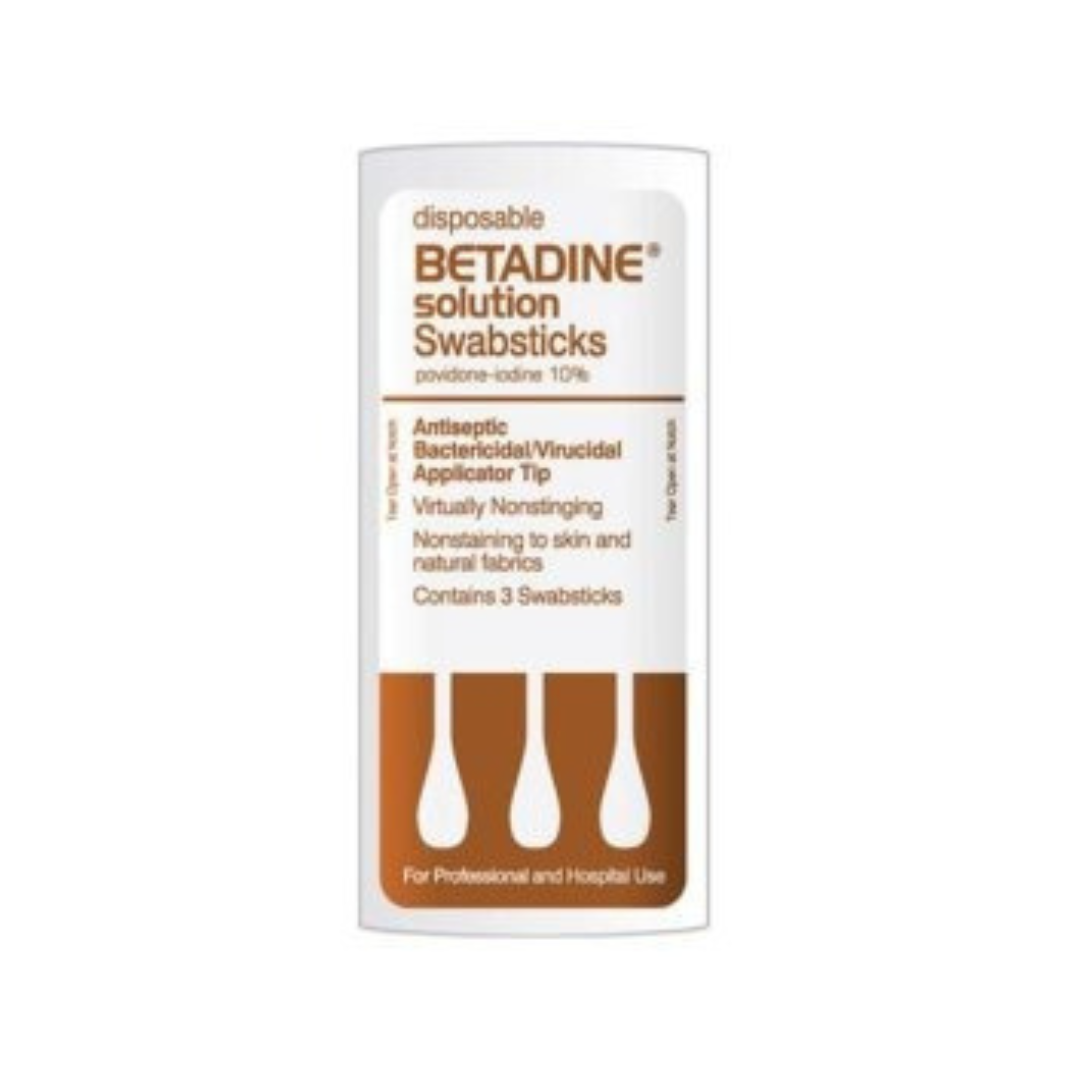 Betadine® Solution Swabsticks