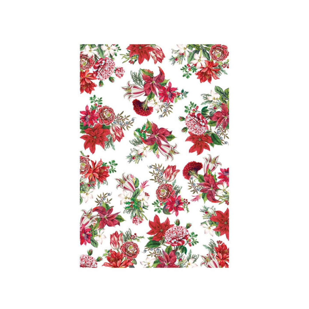 Christmas Bouquet Rectangular Tablecloth