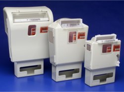 Sharps Container Cabinet / Wall Enclosure SharpSafety In-Room ABS Plastic Wall Mount Locking