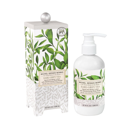 Michel Design Works Earl Grey Tea Lotion Silky Hand and Body Elixir with Distinctive Citrus and Floral Infusion