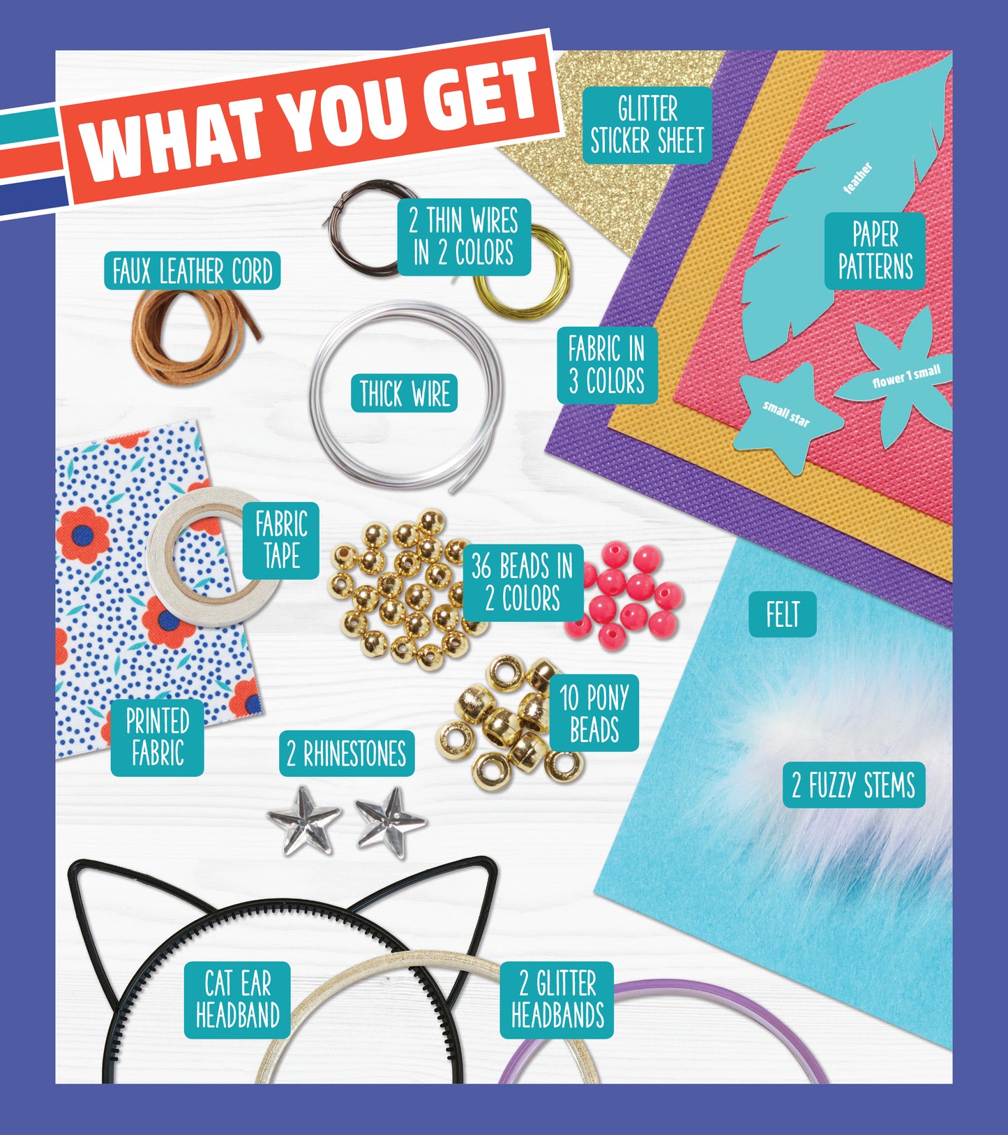 KLUTZ Make & Style Headbands Kit: Express Your Style with Creative Crafting