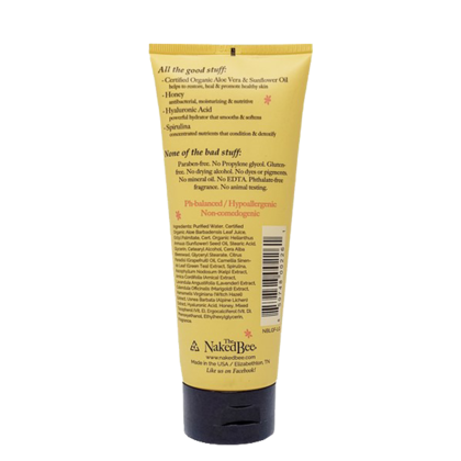 THE NAKED BEE 6.7 oz. Grapefruit Blossom Honey Hand & Body Lotion - Organic Aloe Vera and Hyaluronic Acid Infused