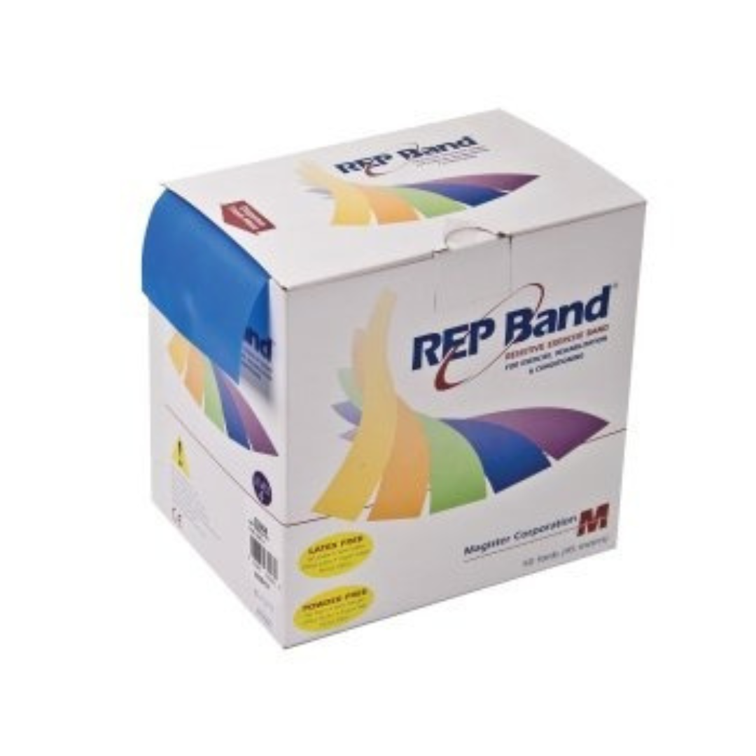 REP Band® Exercise Band, Blueberry, Level 4, 50 Yard Length