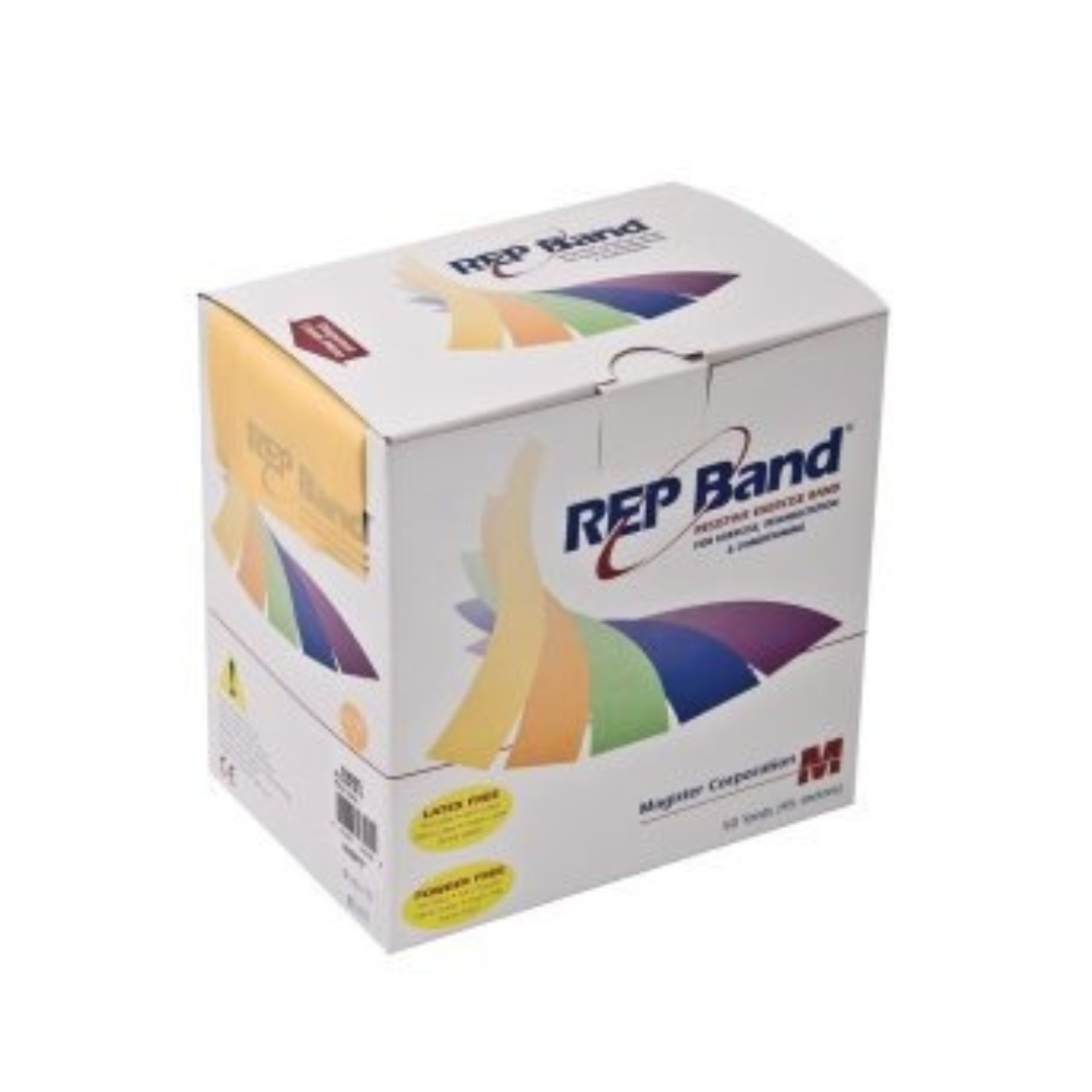 REP Band® Exercise Band, Peach, Level 1, 50 Yard Length