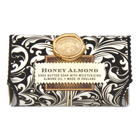 Michel Design Works Honey Almond Large Bath Soap Bar Decadent Indulgence for Silky Skin