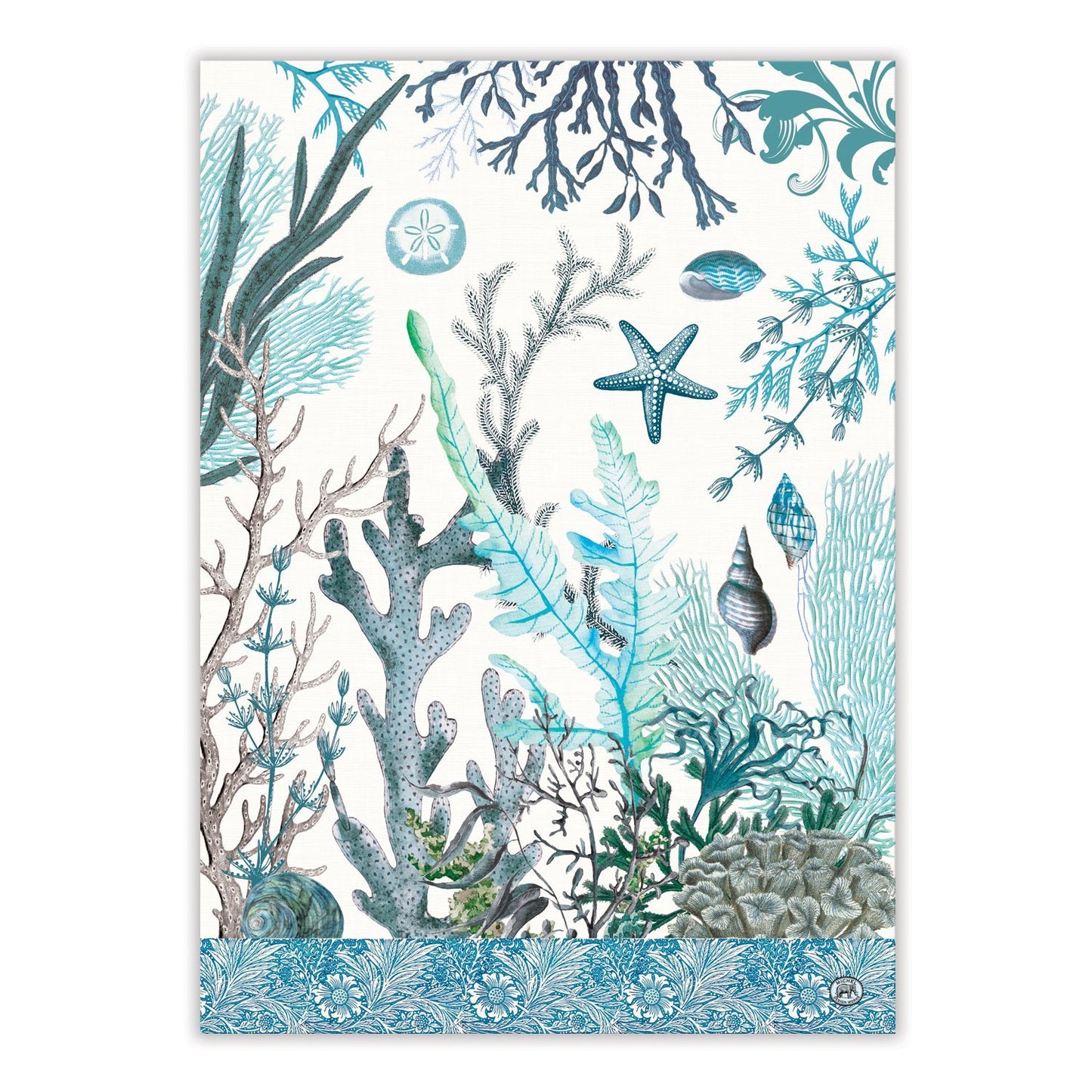 Michel Design Works Ocean Serenity Striking Kitchen Towels for Kitchen Drying