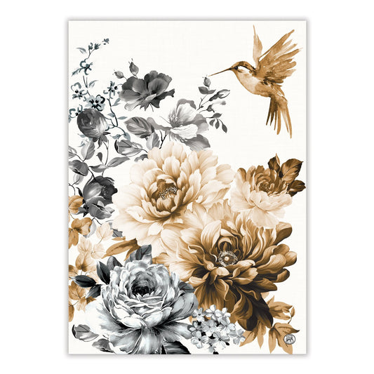 Michel Design Works Gardenia Opulence Striking Kitchen Towels for Kitchen Drying