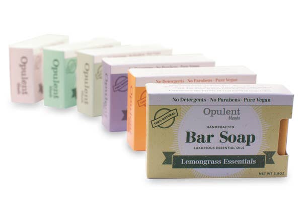 All Natural Bar Soap Trio Vegan, Moisturizing, and Cleansing Soap