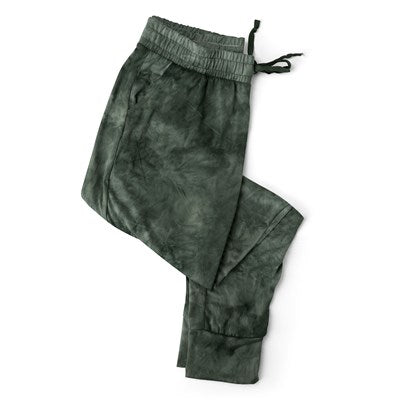Hello Mello Dyes The Limit Joggers Swirl in Comfort with Gray, Green, Blush & Purple