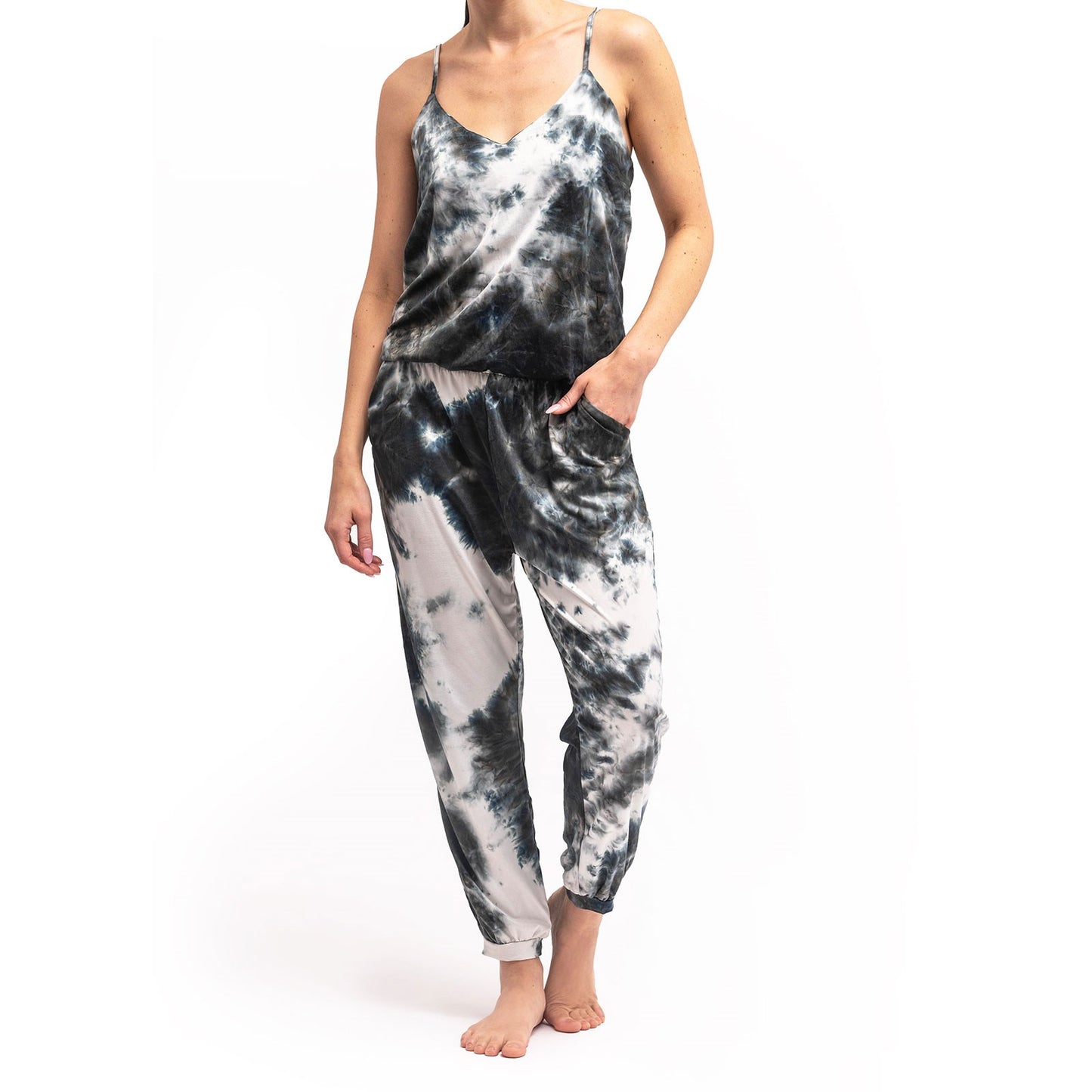 Hello Mello Dyes the Limit Jumpsuit Cloud-Like Comfort in Every Wear