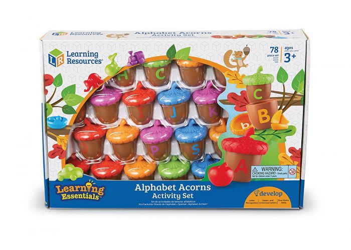 Alphabet Acorns Activity Set 78pcs