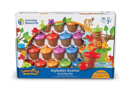 Alphabet Acorns Activity Set 78pcs