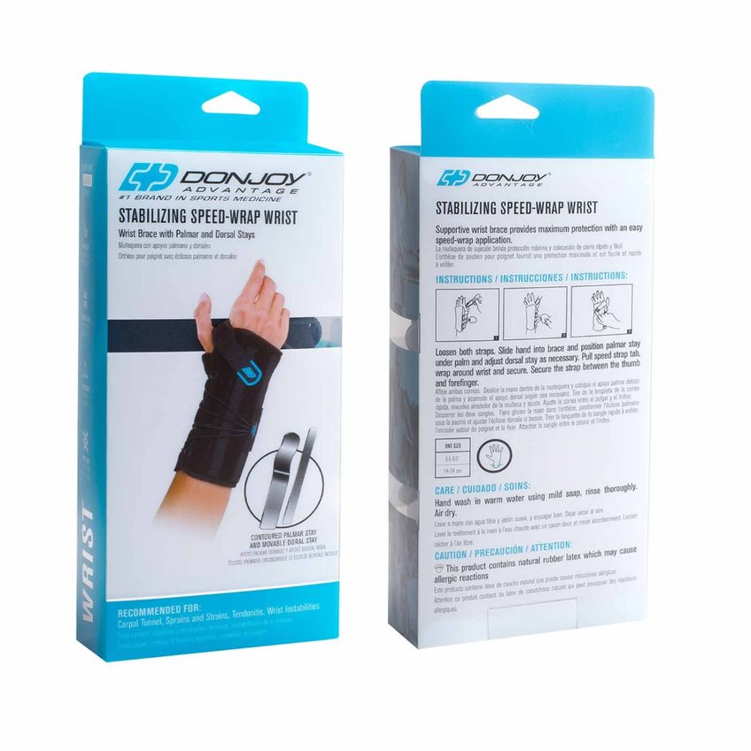 Stabilizing Speed Wrist Wrap Universal Fit for Dynamic Support and Quick Recovery