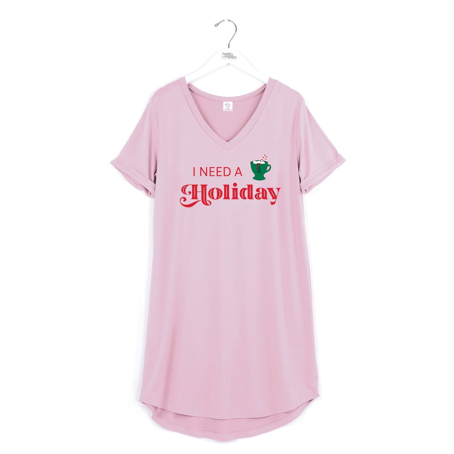 Hello Mello Holiday Sleep Shirts Embrace Festive Comfort with Dream-Worthy Softness!