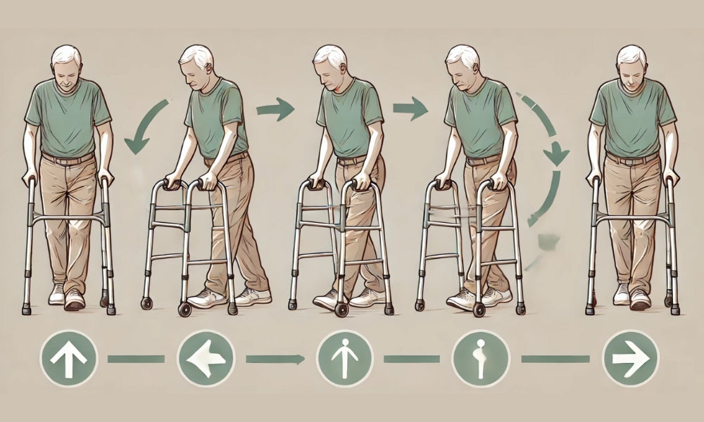How To Use a Walker: Proper Fit, Safety Tips, Training, and Step-by ...