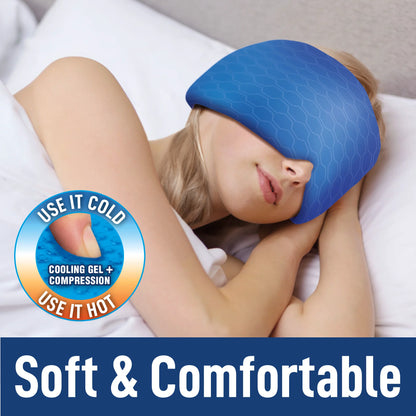 Miracle Headache Relief Cap Cooling and Compression Therapy for Soothing Migraine Relief