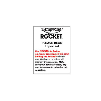 Hempvana Rocket Relief TENS Pen Pocket-Sized Muscle Stimulator for Targeted Pain Relief