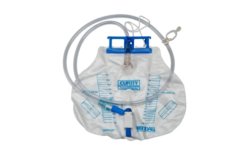 Urinary Drain Bag Dover™ Splashguard II® Drain Spout / Without Valve NonSterile 2000 mL Vinyl