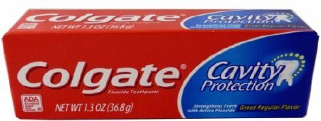 Toothpaste Colgate Cavity Protection Regular Flavor 1 oz. Tube