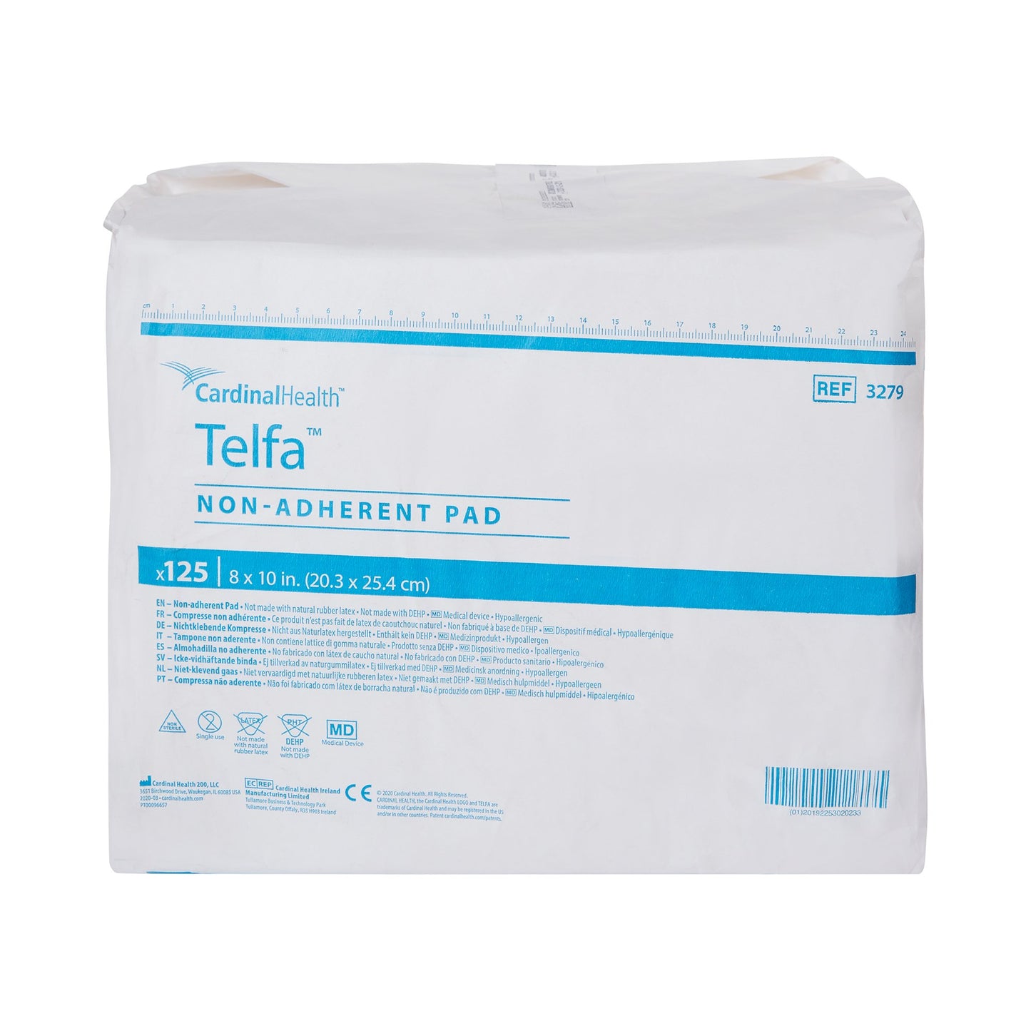 Telfa Ouchless Non-Adherent Dressing – 8 x 10 Inch, Nonsterile