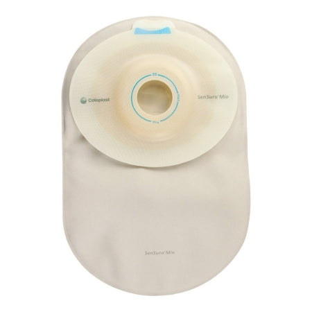 Ostomy Pouch SenSura Mio Convex One-Piece System 8-¼ Inch Length, Maxi Deep Convex, Pre-Cut