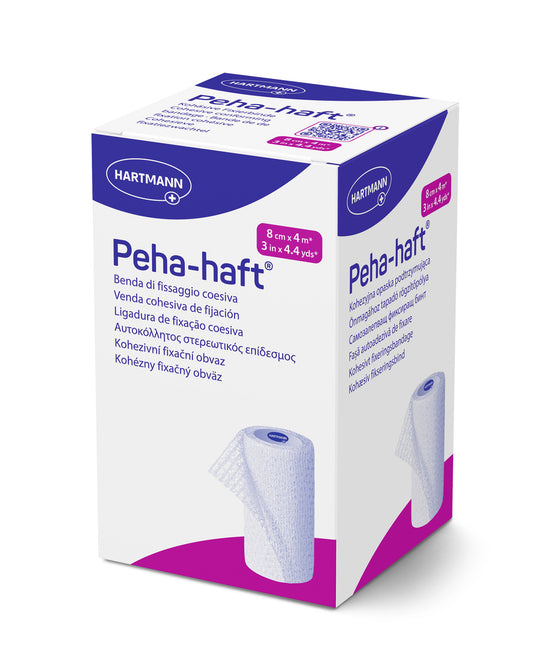 Peha-haft Absorbent Cohesive Bandage – 3 Inch x 4-1/2 Yard, NonSterile