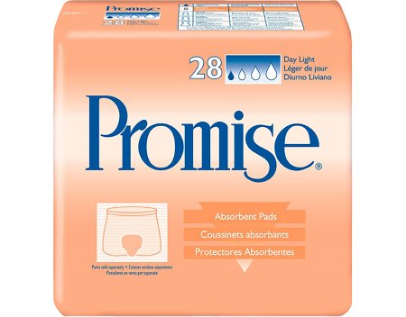 Incontinence Liner Promise Day Light