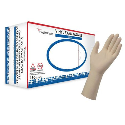 Exam Glove ESTEEM NonSterile Vinyl Standard Cuff Length Smooth Clear Not Rated