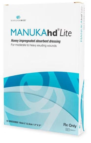 MANUKAhd Lite Manuka Honey Wound Dressing 2 x 2 Inch Sterile