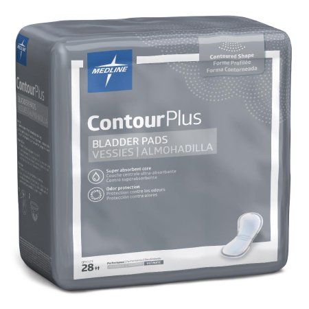 Bladder Control Pad Contour Plus Ultimate 8 X 17 Inch