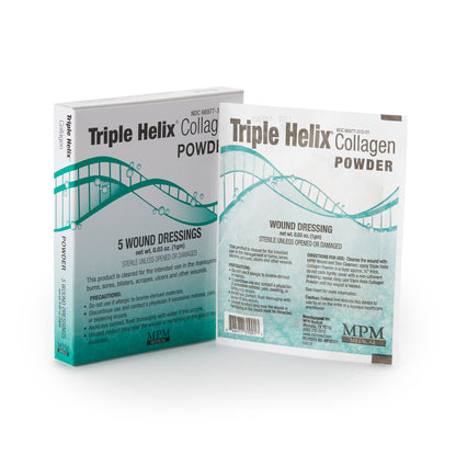 Triple Helix Collagen Powder – 1 Gram, Sterile (Bovine Type I Collagen)