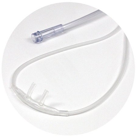 Nasal Cannula Adult Curved Prong / NonFlared Tip 7 Foot O2 Line