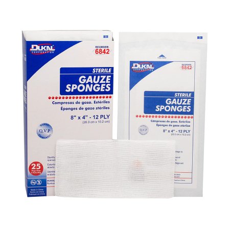 Gauze Sponge Dukal 4x8