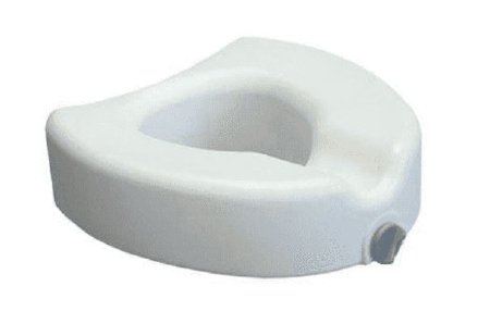 Raised Toilet Seat 4-1/2 Inch Height White