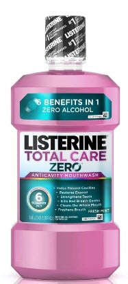 Mouthwash Listerine Total Care Zero 16.9 oz. Fresh Mint Flavor