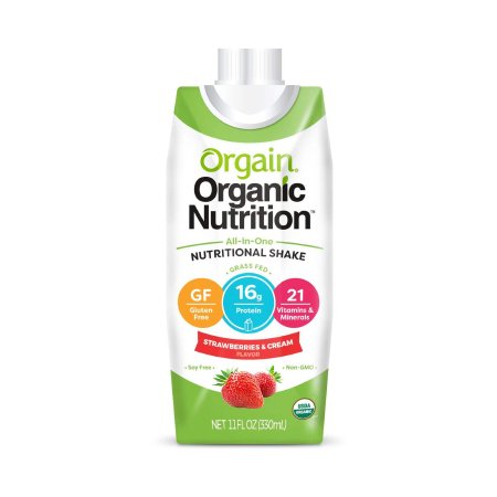 Oral Supplement Orgain Organic Nutritional Shake