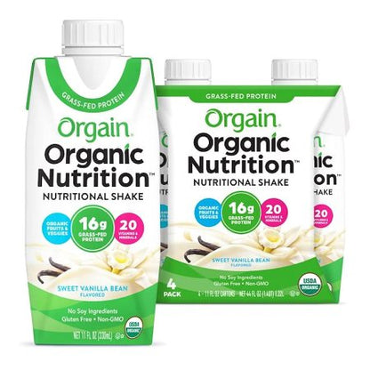 Oral Supplement Orgain Organic Nutritional Shake