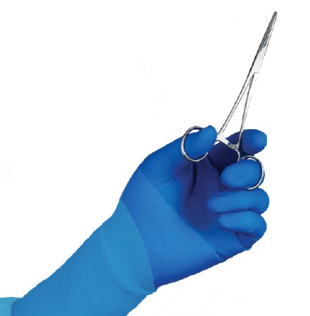 Surgical Glove Protexis Latex Blue with Neu-Thera  Sterile Latex Standard Cuff Length Smooth Blue Chemo Tested