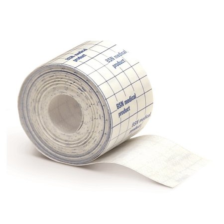 Dressing Retention Tape with Liner Cover-Roll Stretch White 4 Inch X 2 Yard Nonwoven Polyester NonSterile