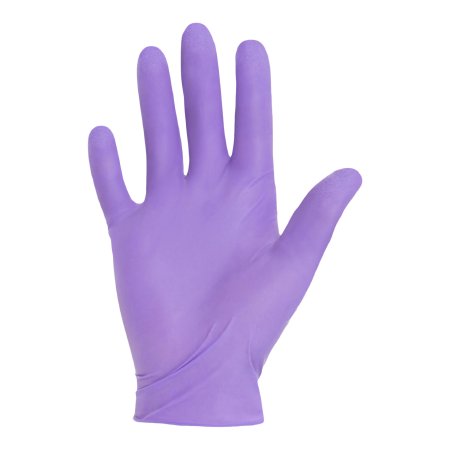 Exam Glove Purple Nitrile-Xtra Sterile Pair Nitrile Extended Cuff Length Textured Fingertips Purple Chemo Tested