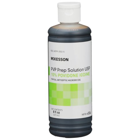 Skin Prep Solution McKesson 1 gal. Jug 10% Strength Povidone-Iodine NonSterile