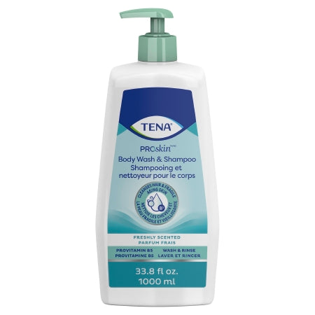 Shampoo and Body Wash TENA ProSkin Pump Bottle Scented and Unscented