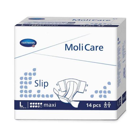 Unisex Adult Incontinence Brief MoliCare Slip Maxi Medium Disposable Heavy Absorbency